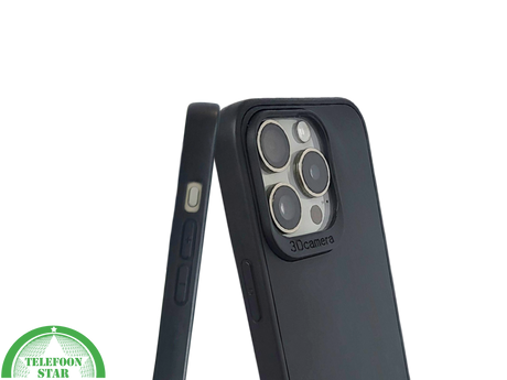 Mat Zwart iPhone 15 Pro Max Hoesje met Camerabescherming &ndash; Clean &amp; Krachtig | Telefoonstar.nl