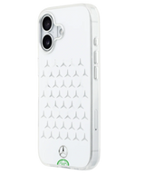 Hoesje iPhone 17 Wit AeroPattern ClearShield Slank en nauwsluitend