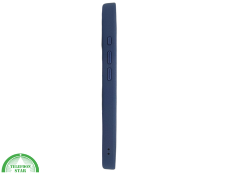 iPhone 16 Pro Donkerblauw Hoesje Met Ringhouder Stevige Rugcover Voor Extra Grip