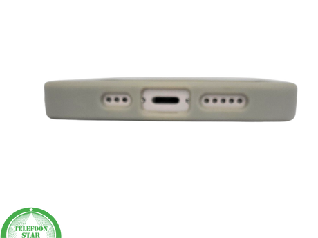 Floral Softcase iPhone 13 / 14 &ndash; Bloemen Hoesje met Groene Rand | Telefoonstar
