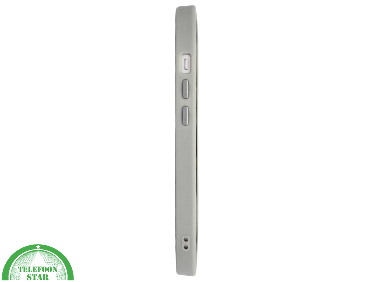 Floral Softcase iPhone 13 / 14 &ndash; Bloemen Hoesje met Groene Rand | Telefoonstar