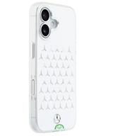 Hoesje iPhone 17 Wit AeroPattern ClearShield Slank en nauwsluitend