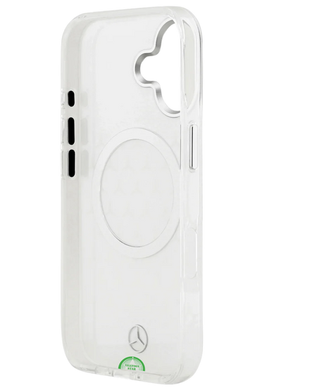 Hoesje iPhone 17 Wit AeroPattern ClearShield Slank en nauwsluitend
