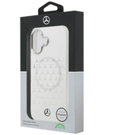 Hoesje iPhone 17 Wit AeroPattern ClearShield Slank en nauwsluitend