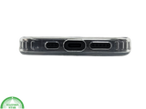iPhone 16 Pro Transparant Hoesje Met Groene Bloemenprint Elegante Achterkant Bescherming