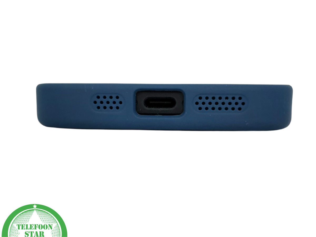 iPhone 15 Hoesje &ndash; Donkerblauw Met Ringhouder &amp; MagSafe | Stevig, Stijlvol &amp; Slim