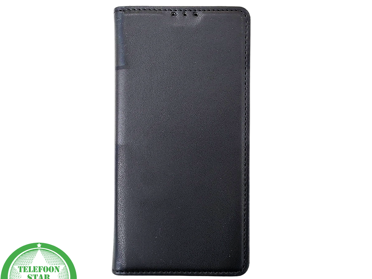 Zwart Bookcase Hoesje twee en een iPhone 15 Pro &ndash; Luxe PU-leer &amp; Kaarthouder | Telefoonstar.nl