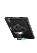 Mobigear SureGrip Xtreme iPad 10.9 (2022) Hoes Hard Kunststof,Siliconen Backcover Standaard - Zwart