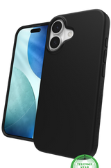 Silicone Hoesje voor iPhone 17 &ndash; Zwart, Modern en Betrouwbaar