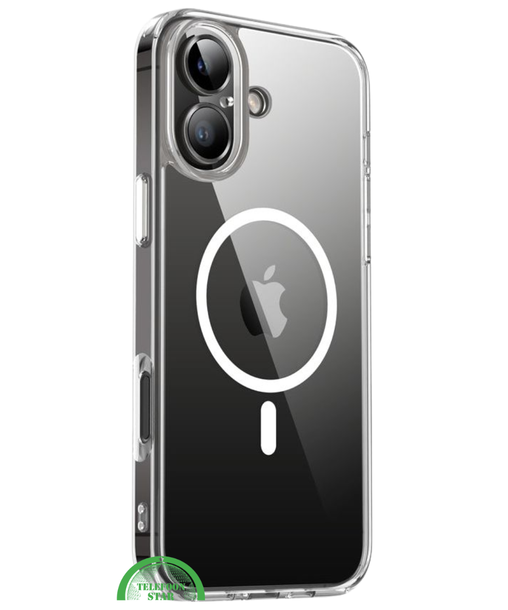 Transparant Hoesje voor iPhone 16 MagSaf &ndash; Slank, Sterk &amp; Magnetisch Compatibel
