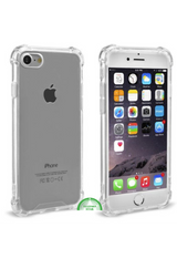 Hoesje voor iPhone SE 2022 Shockproof Transparante Cover &ndash; Slank, Gripvast &amp; Beschermend