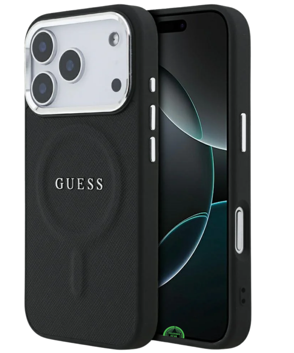 Hoesje voor iPhone 17 Pro Max Bruin Guess Slank, stevig en nauwkeurig