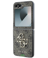 Hoesje voor Samsung Z Flip 7 FE Bruin Guess slank en lichtgewich