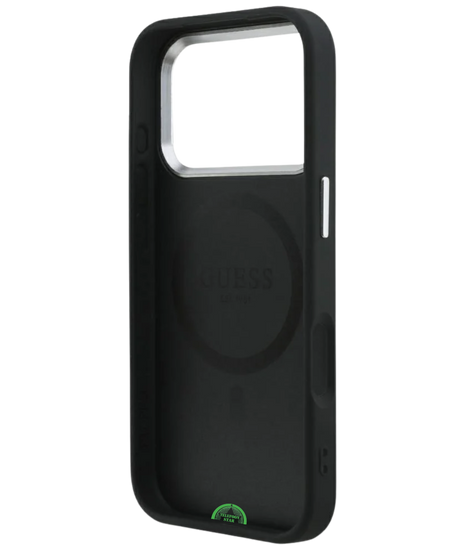 Hoesje voor iPhone 17 Pro Zwart met Grip &amp; Camera-rand