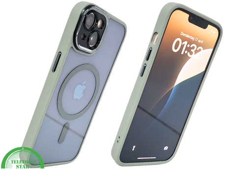 ProtectCase iPhone 13 / 14 Groen &ndash; MagSafe Hoesje met Stevige Bescherming