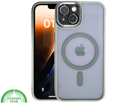 ProtectCase iPhone 13 / 14 Groen &ndash; MagSafe Hoesje met Stevige Bescherming