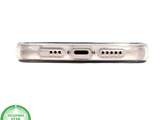 iPhone 13 / 14 Hoesje &ndash; Transparante Case met Zwarte Tulpen | Telefoonstar