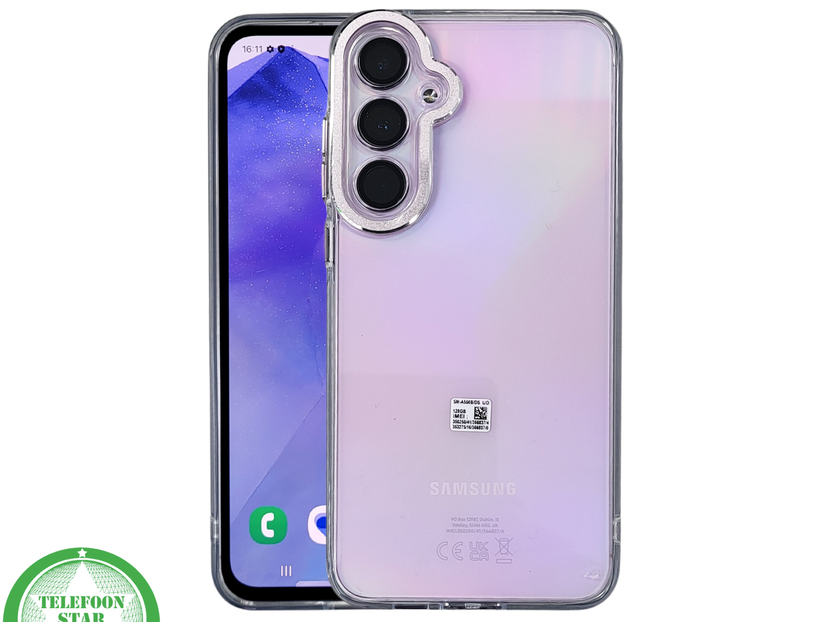 Hoesje voor Samsung Galaxy A37 Transparant Achterkant Elegante Bescherming