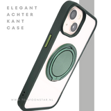 CoverGrip MagSafe Case &ndash; iPhone 13 / 14 Hoesje met Groene Ring | Telefoonstar.nl