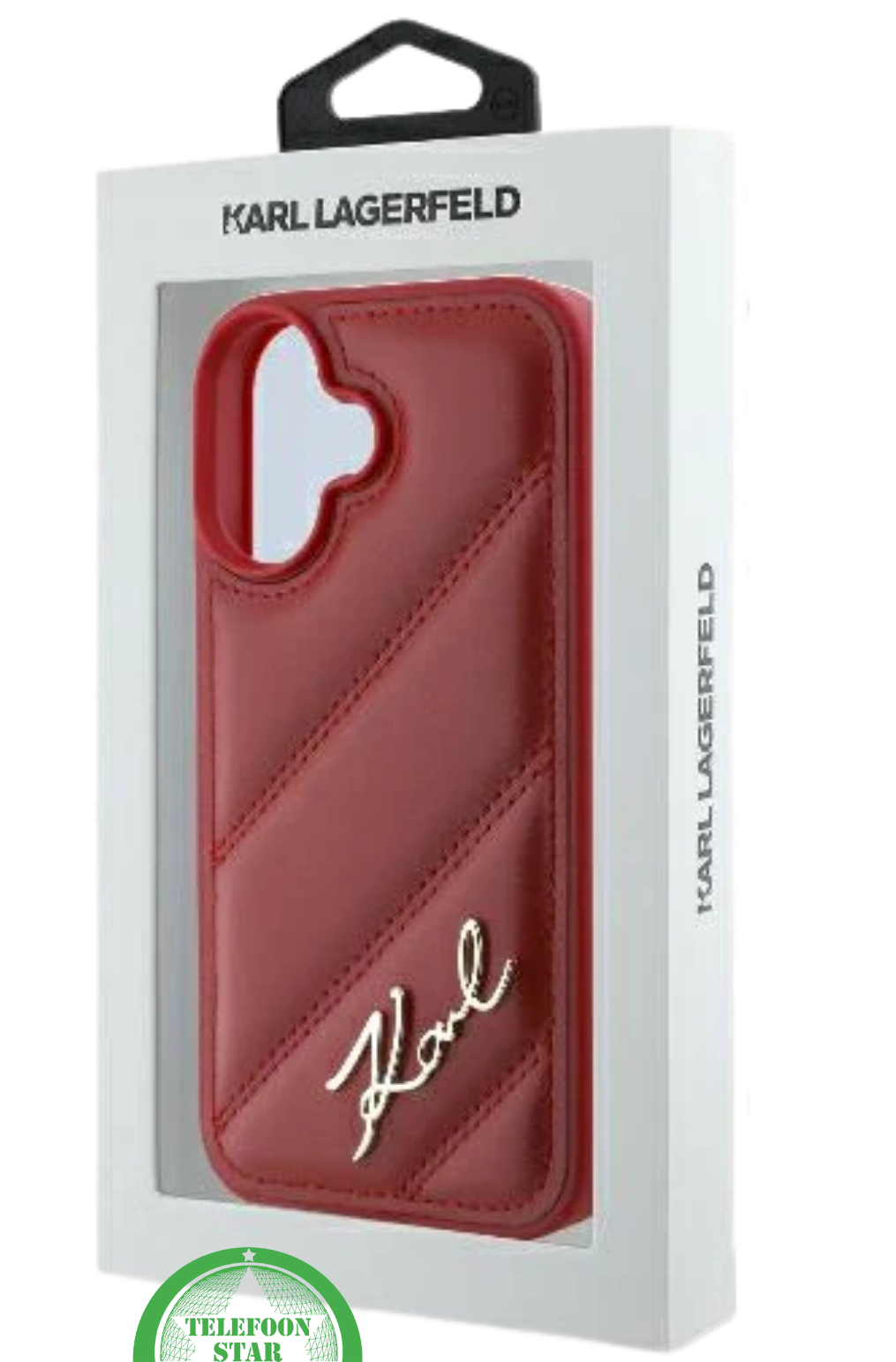 Hoesje voor iPhone 16 Rood Leren &ndash; Luxe Bescherming met Stijlvolle Glans