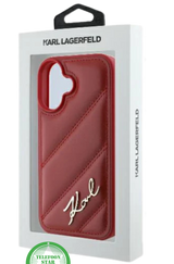 Hoesje voor iPhone 16 Rood Leren &ndash; Luxe Bescherming met Stijlvolle Glans