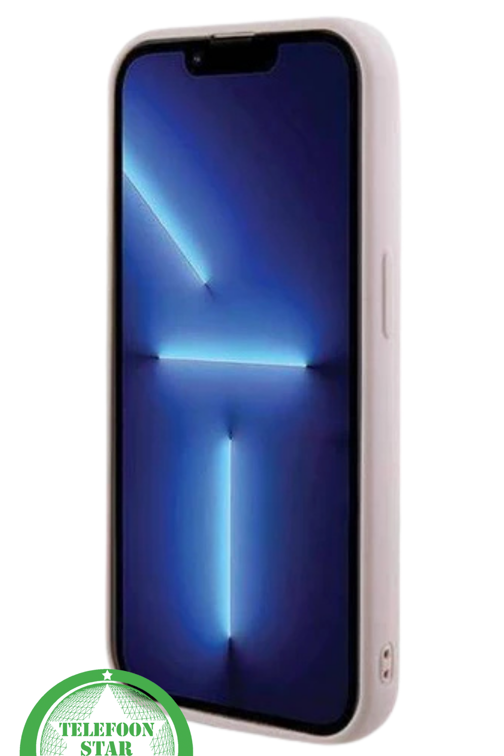 Roze Elegant Hoesje met Goud Detail iPhone 15 Pro Max