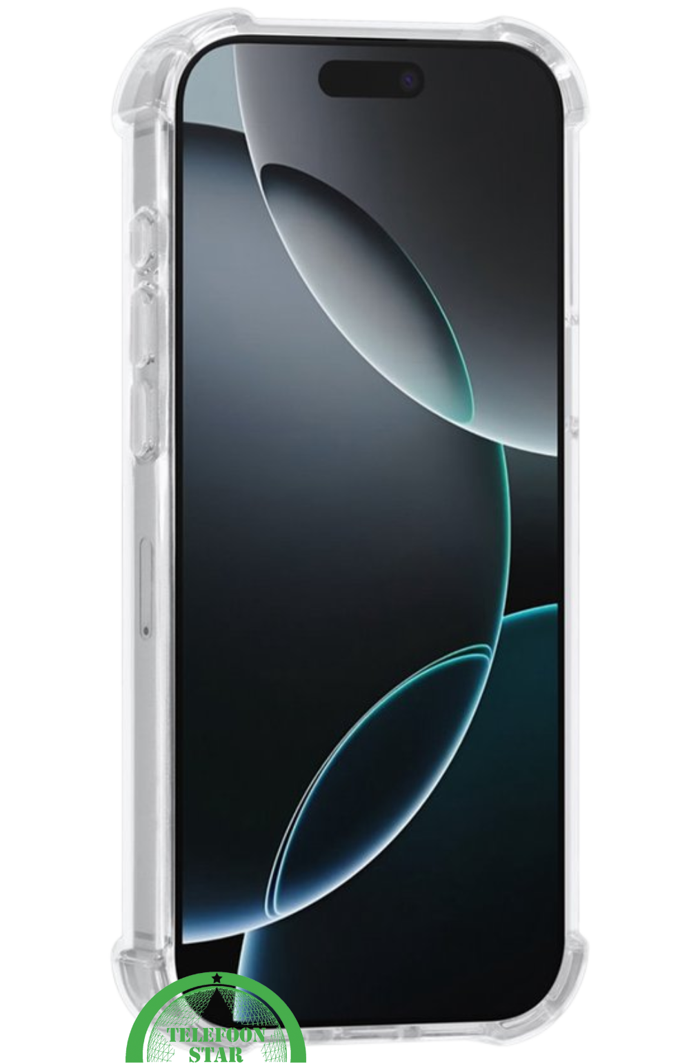 Transparant Antishock Hoesje voor iPhone 18 Pro – Silicone, Flexibel, Helder & Extra Sterk | Telefoonstar