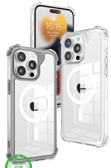 MagSafe Hoesje voor iPhone 16 Pro Silicone &ndash; Transparant, Flexibel &amp; Compatible | Telefoonstar