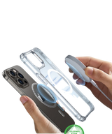 MagSafe Hoesje voor iPhone 15 Pro Max &ndash; Sterk, Transparant &amp; Magnetisch