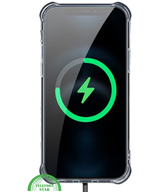 Hoesje voor iPhone 12 Silicone, Slank, Sterk &amp; Transparant MagSafe