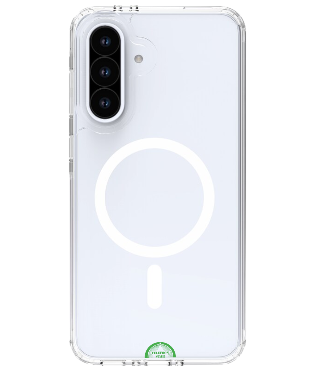 Hoesje voor Galaxy A57 Transparant Magneetring Slank Magnetisch & Schokbestendig