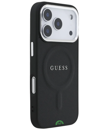 Hoesje voor iPhone 17 Pro Max Zwart Guess Slank, stevig en nauwkeurig