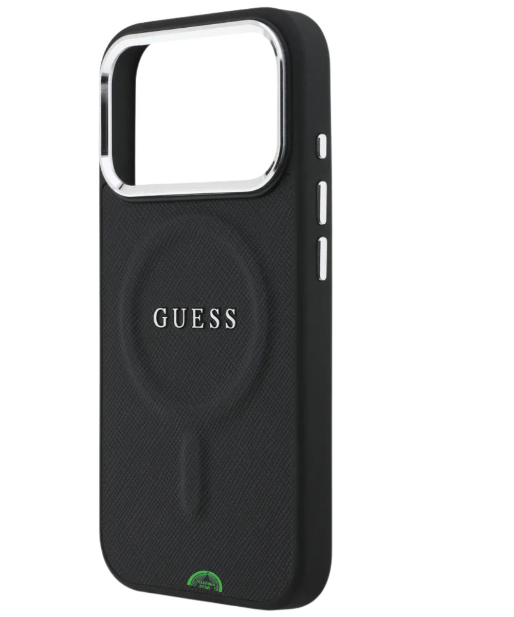 Hoesje voor iPhone 17 Pro Zwart met Grip &amp; Camera-rand