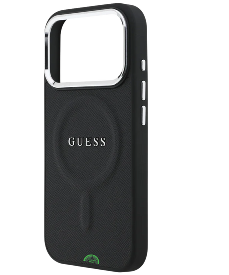 Hoesje voor iPhone 17 Pro Zwart met Grip &amp; Camera-rand