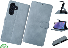 Hoesje voor Samsung Galaxy S26 plus Boek Case Leer Blauw