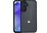 Hoesje voor Samsung Galaxy A57 doorzichtig zwarte randen Bescherming