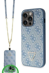 Fashion iPhone 15 Pro Max Hoesje – Handsfree Draagkoord