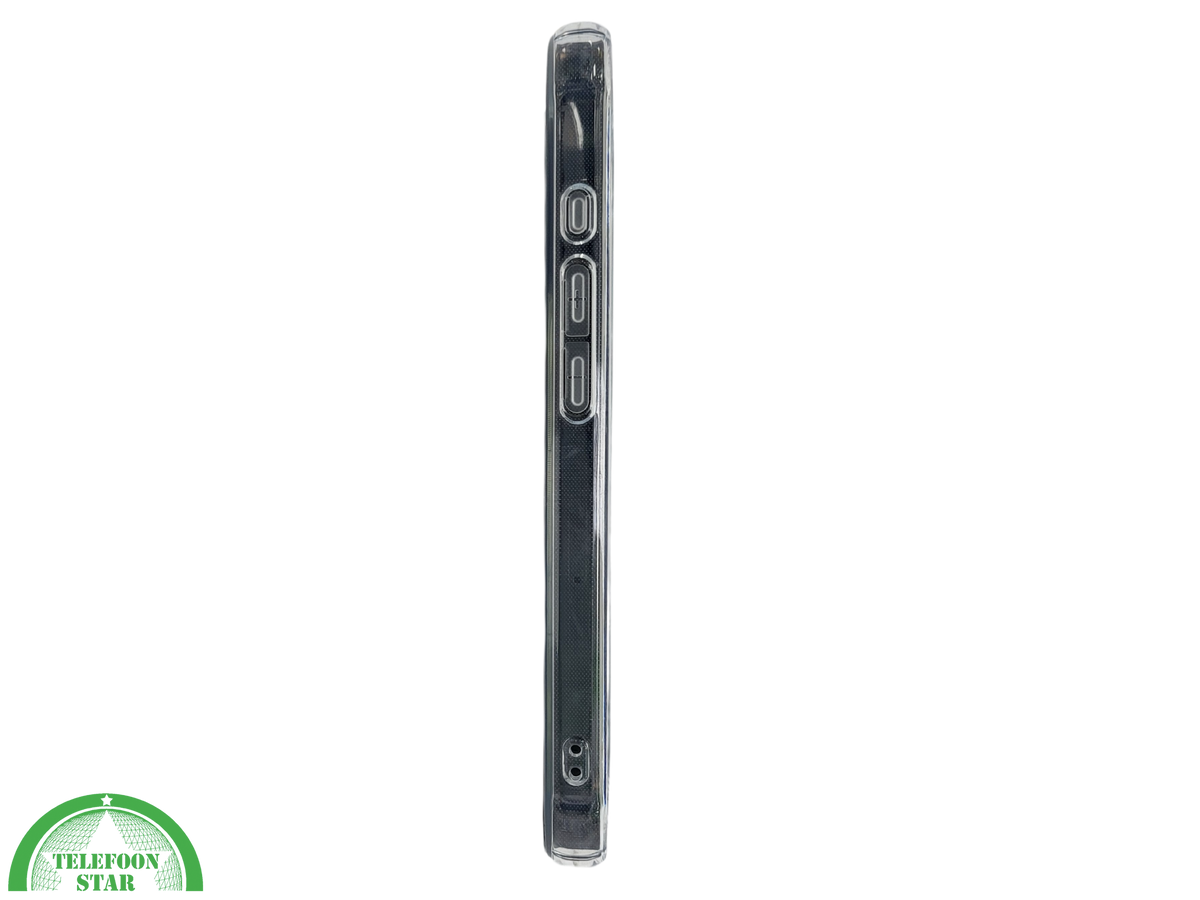 iPhone 16 Pro Max Transparant Hoesje Met Bloemen En Vlinder Elegante Achterkant Bescherming