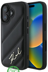 Hoesje voor iPhone 16 Zwart Leren – Luxe, Bescherming en Tijdloze Klasse