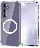 Hoesje voor Samsung S24 Plus transparant TPU, Stevig, Helder, Slank, Sterk & MagSafe-Compatibel