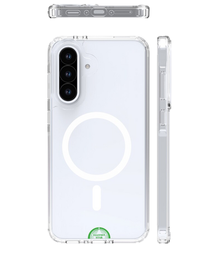 Hoesje voor Galaxy A57 Transparant Magneetring Slank Magnetisch & Schokbestendig