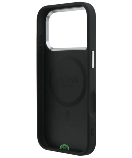 Hoesje voor iPhone 17 Pro Max Zwart Guess Slank, stevig en nauwkeurig