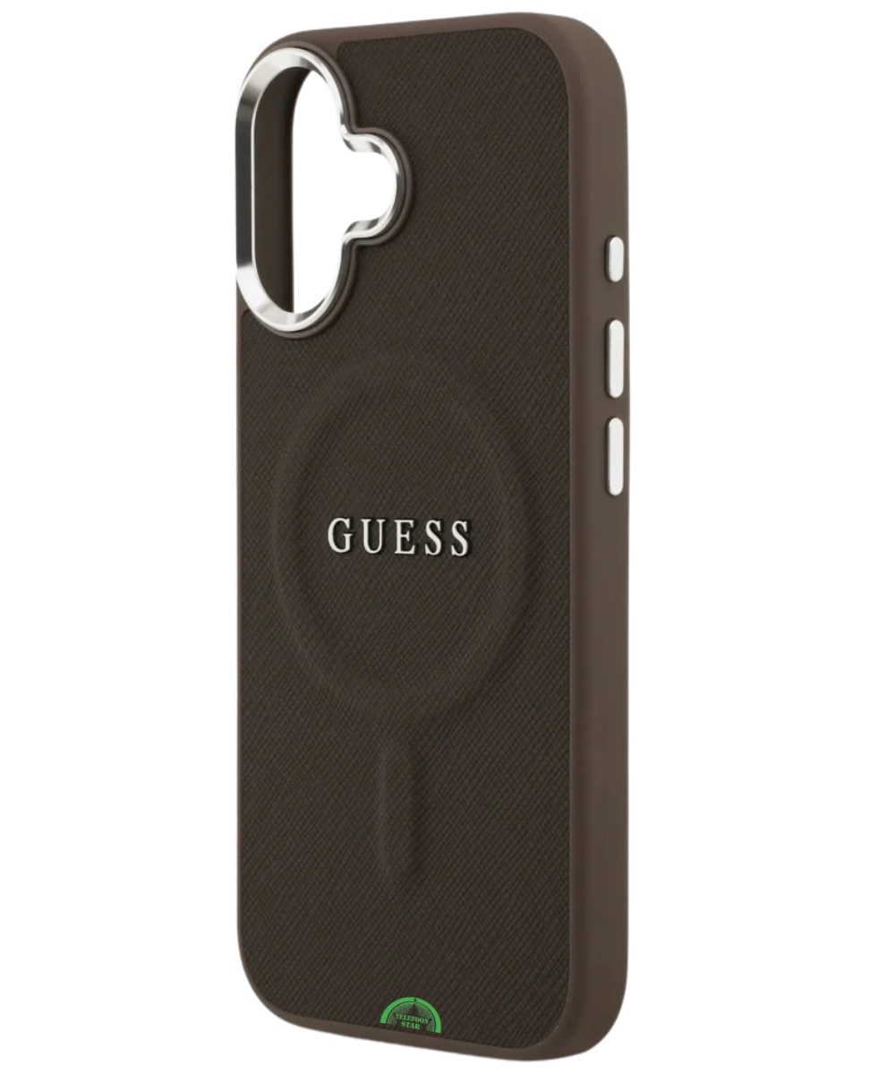 Hoesje voor iPhone 17 Air Bruin met Camera-Beschermrand