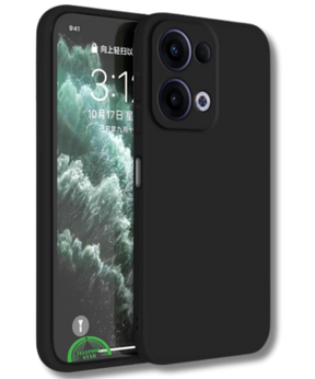 Zwart Hoesje voor OPPO Reno 13 Pro Slank Flexibel & Krasbestendig
