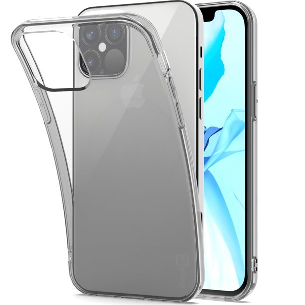 iPhone 13 hoesje siliconen transparant case achterkant