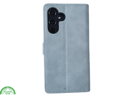 Hoesje voor Samsung Galaxy S26 plus Boek Case Leer Blauw