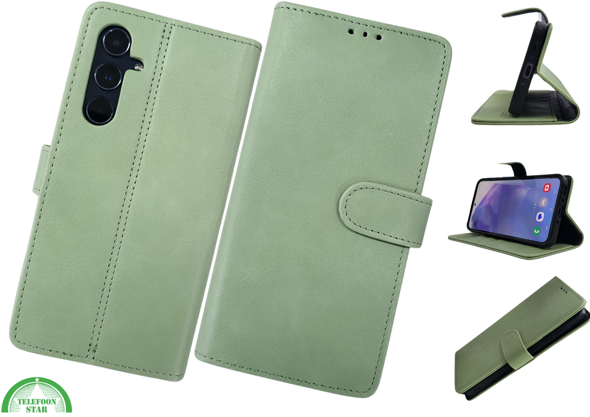 Hoesje voor Samsung Galaxy S26 Plus Bookcase Groen