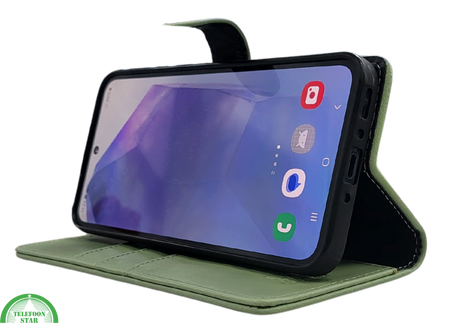 Hoesje voor Samsung Galaxy S26 Plus Bookcase Groen
