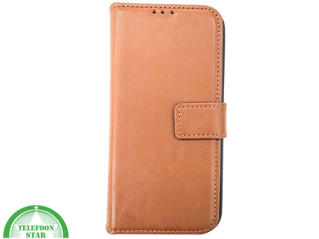 iPhone 15 Pro 2-in-1 Bookcase Hoesje Bruin &ndash; Magnetisch &amp; Stijlvol | Telefoonstar