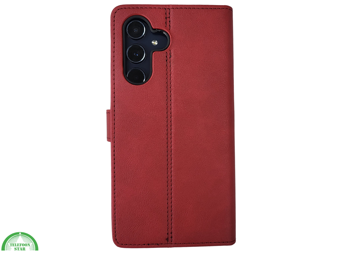 Hoesje voor Samsung Galaxy S26 Plus Boekcase Leer Rood